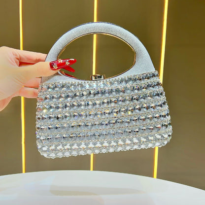 Kristallbesetzte Abendhandtasche