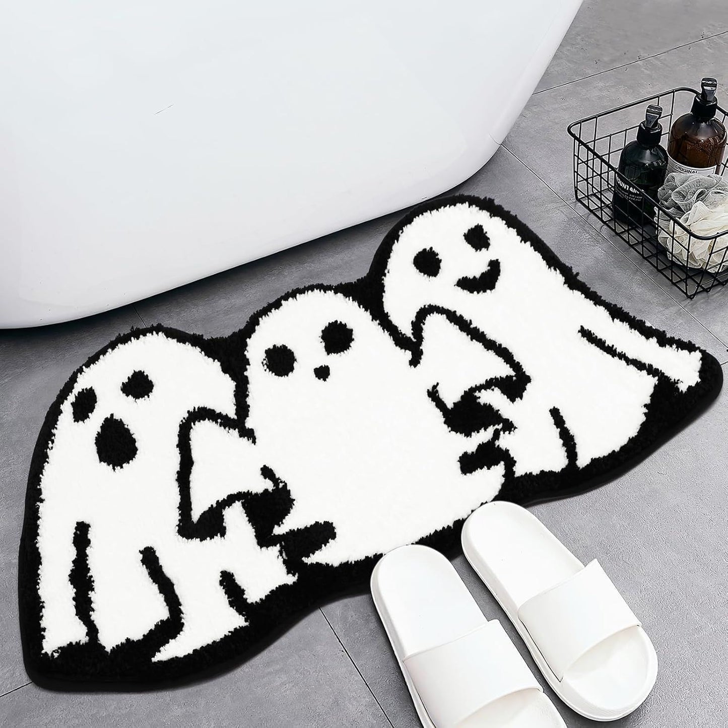 Halloween-Themen Gespenster-Badematte Brehn