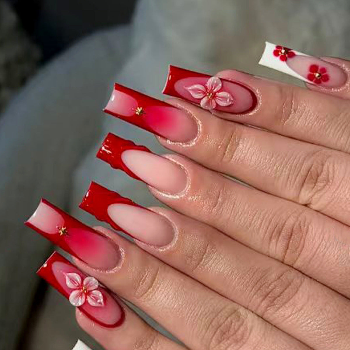 Premium Dekorative Press-On Nagelkunst Kollektion
