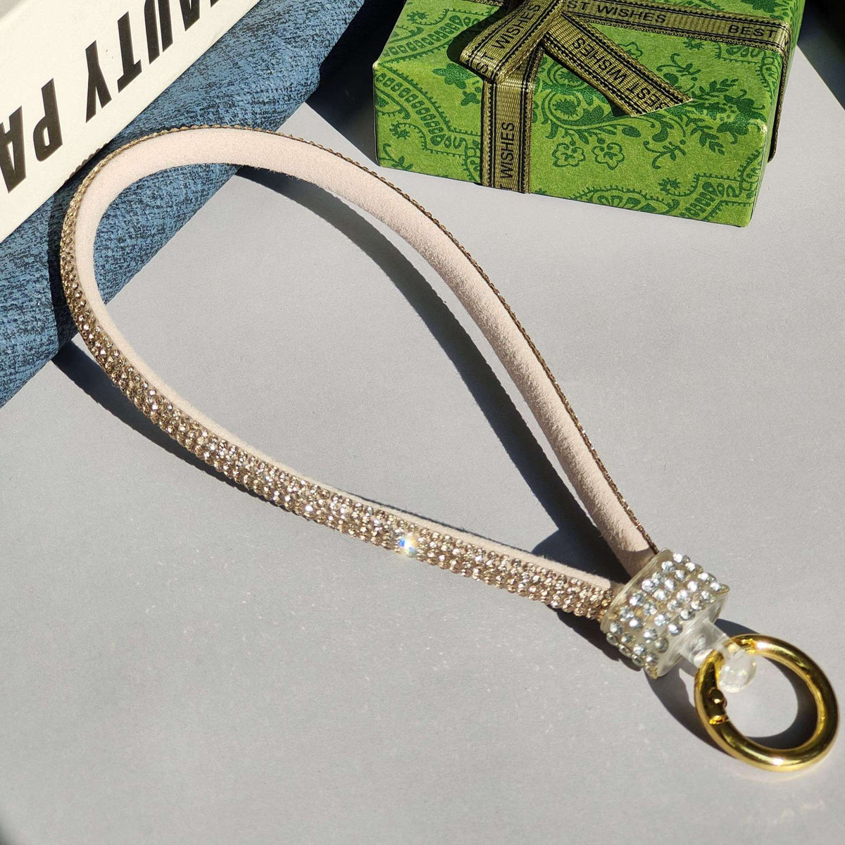 Glitzernder Strass-Handy-Lanyard Brehn