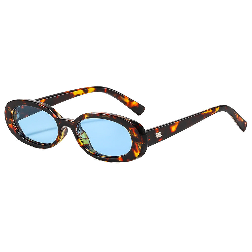 Stylische ovale Rahmen Sonnenbrille Brehn