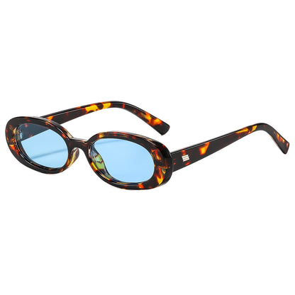 Stylische ovale Rahmen Sonnenbrille Brehn
