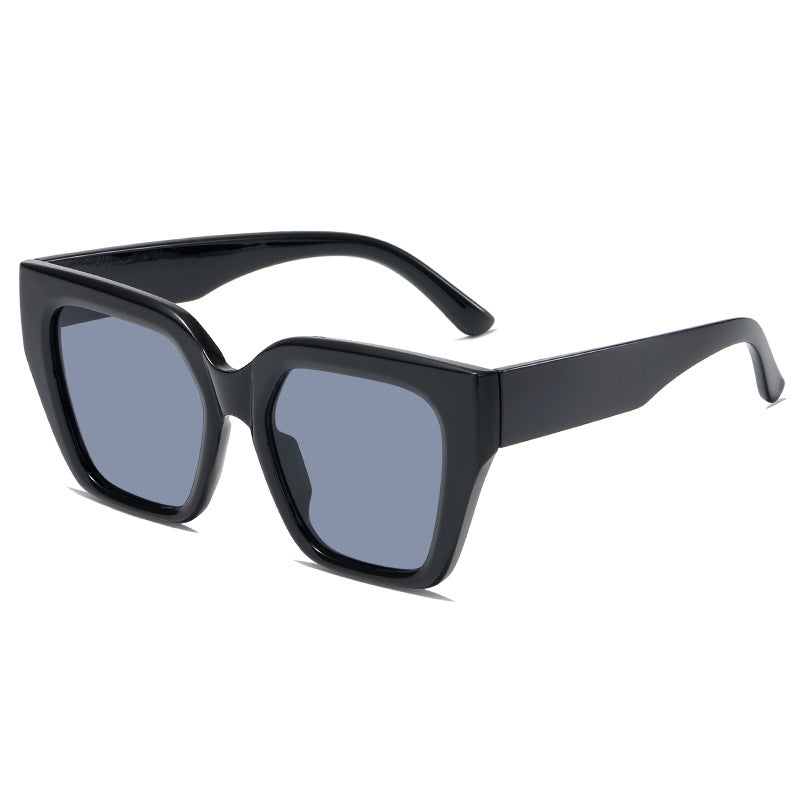 Damen modische Übergroße Sonnenbrille mit tierischem Muster Brehn