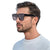 Damen Oversized Designer-Sonnenbrille mit stilvollem Rahmen und schützendem UV-Filter Brehn
