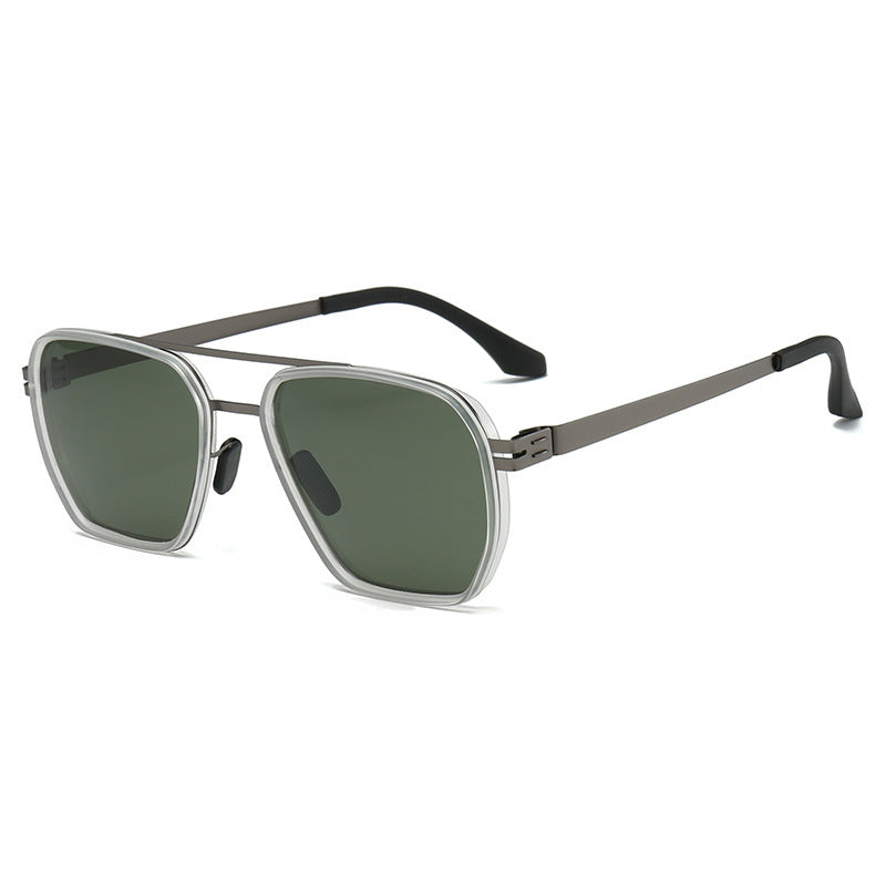 Damen moderne oversized quadratische Sonnenbrille Brehn