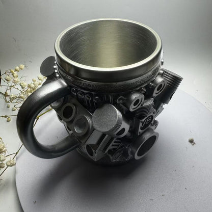 Mechanisches MotorenDesign Becher Brehn