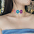 Blumen Choker Halskette Brehn