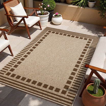 Outdoor Dekorativer Bereich Teppich