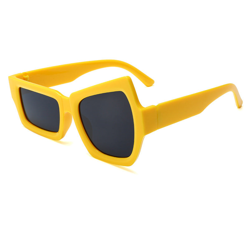 Bold Angular Frame Sonnenbrille Brehn