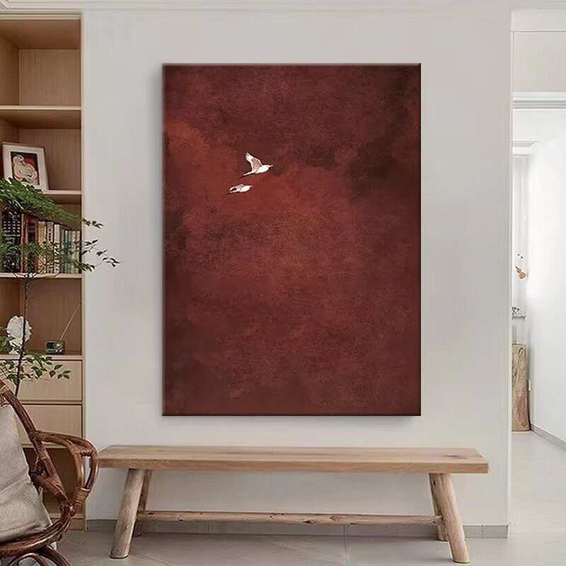 Abstrakte Landschaft Leinwandkunst