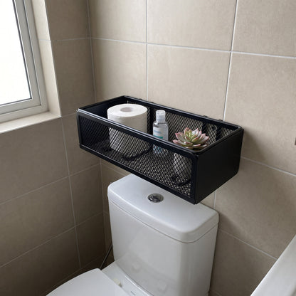Über-Toiletten-Wassertank hängendes Netzablage-Regal Organizer
