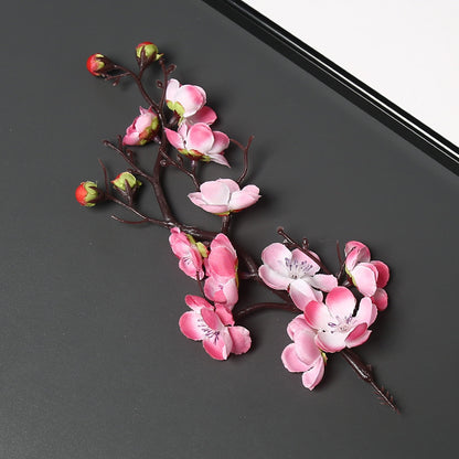 Elegante Seidenblumen-Haarspange für dekoratives Styling