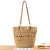 Handgeknüpfte Strandtasche mit Floralen Details Brehn