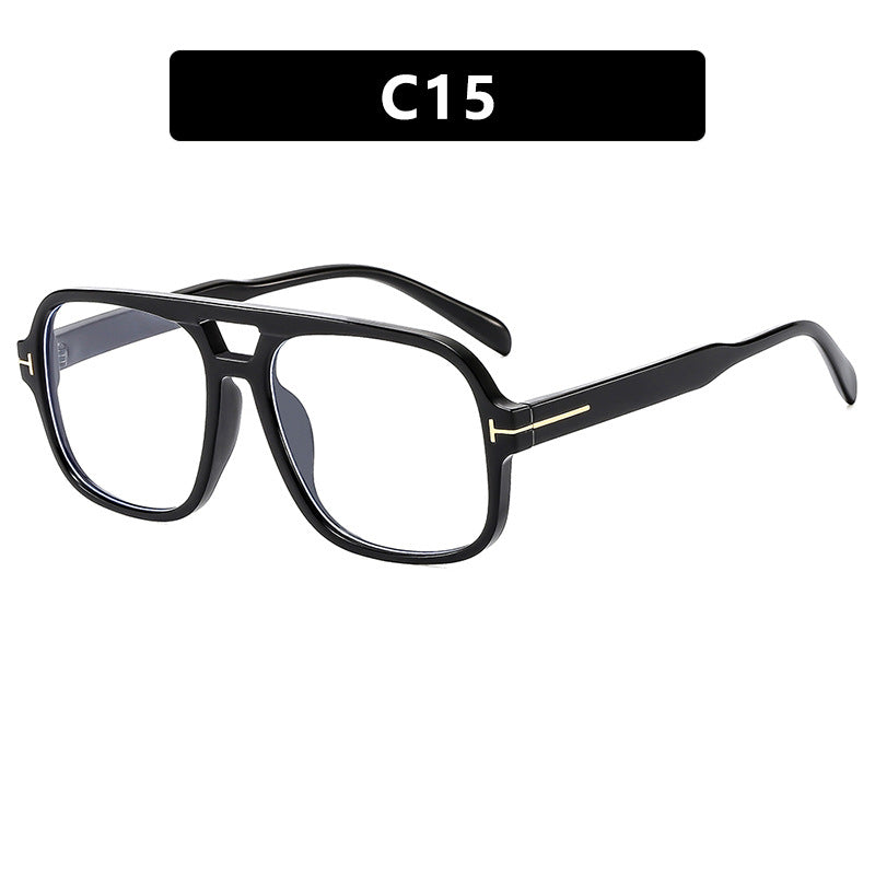 Damen quadratische Designerbrille mit filigranem Rahmen und modernem Kunststoffmaterial Brehn