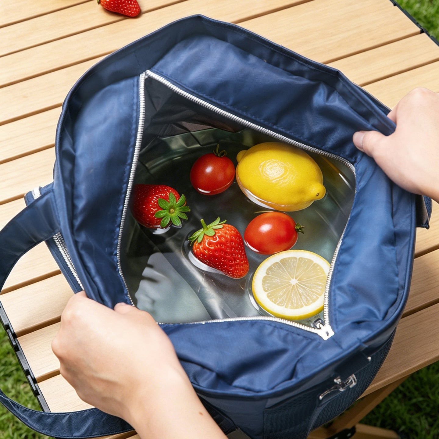 Isolierte Picknicktasche Brehn