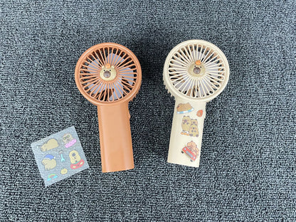 Unisex Tragbarer Handventilator mit niedlichem Tierdesign und USB-Ladefunktion Brehn