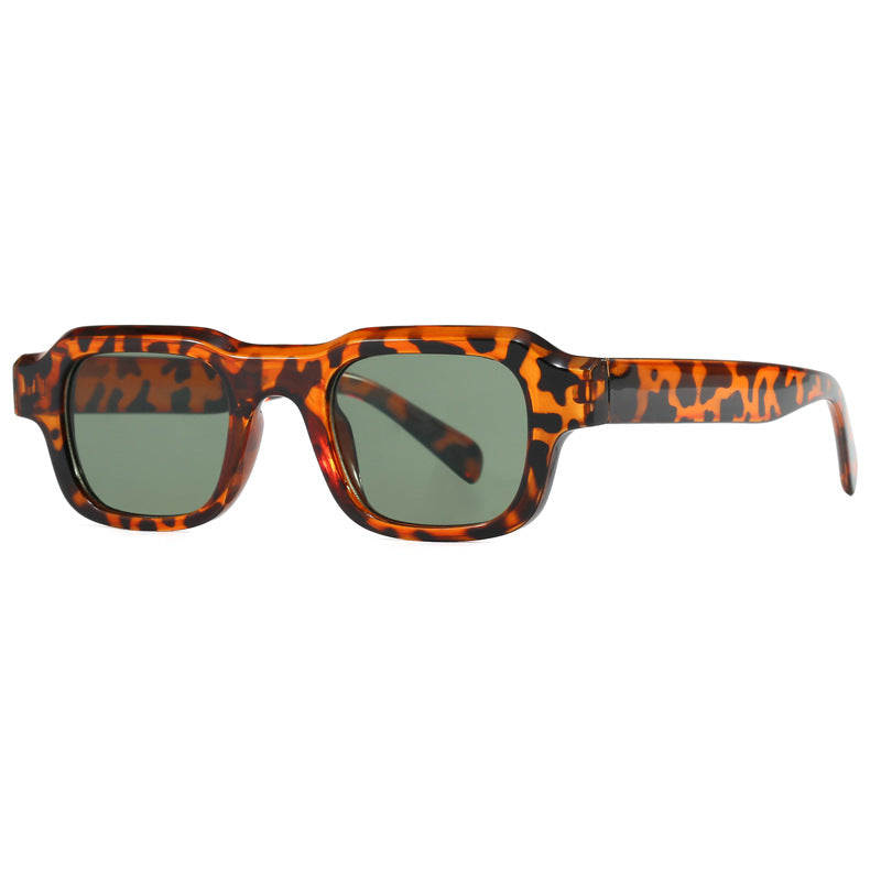 Damen modische quadratische Sonnenbrille mit robustem Rahmen Brehn