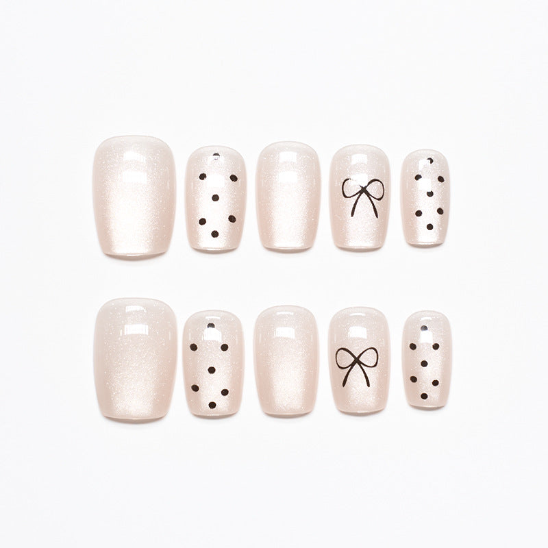 Chic Minimalistische Press-On Nagelset Brehn