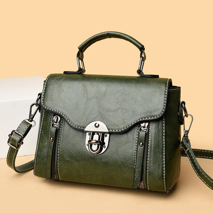 Vintage-Leder-Handtasche