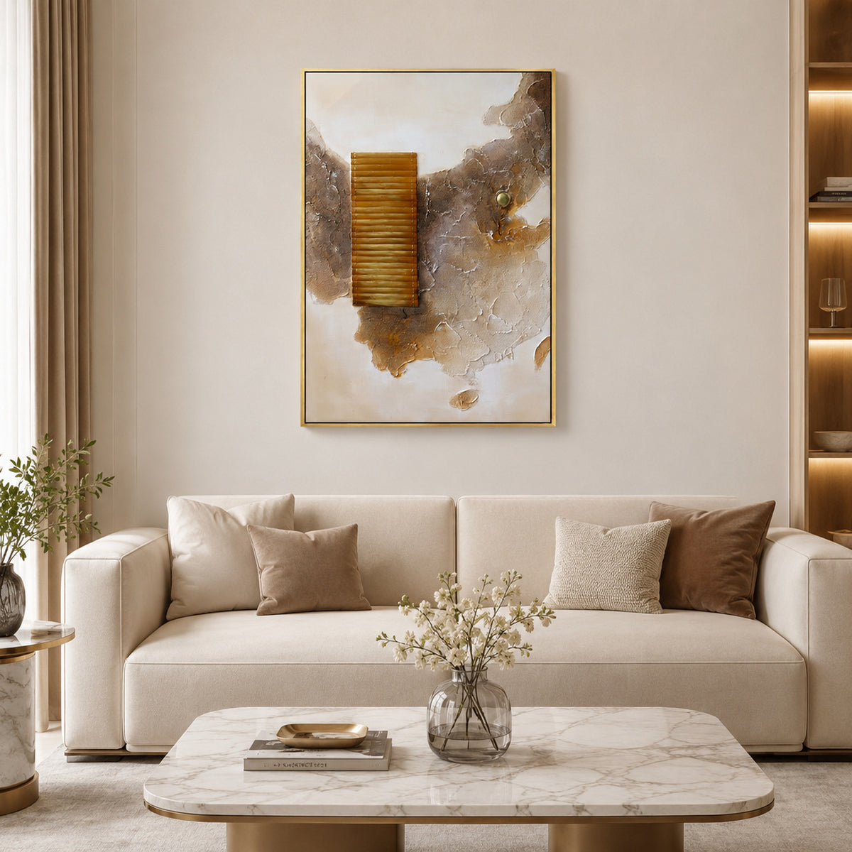 Moderne dekorative Wandkunst für Innenräume