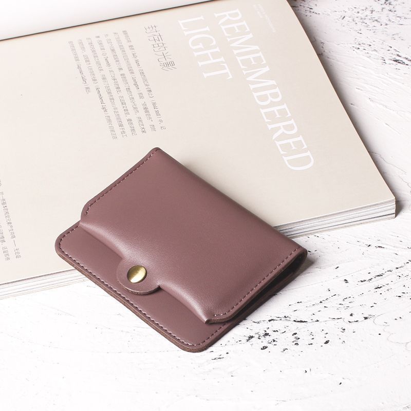 Minimalist Leder Kartenhalter