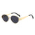 Damen modische Sonnenbrille mit elegantem Metallrahmen Brehn
