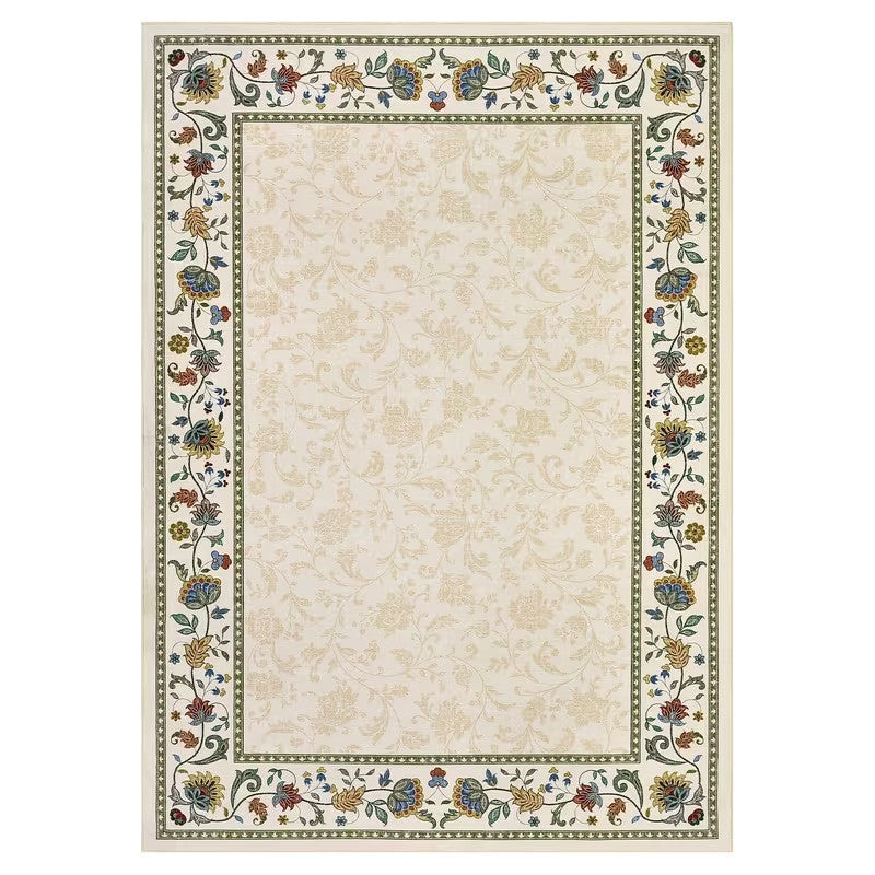 Vintage Floral Pattern Bereich Teppich Brehn