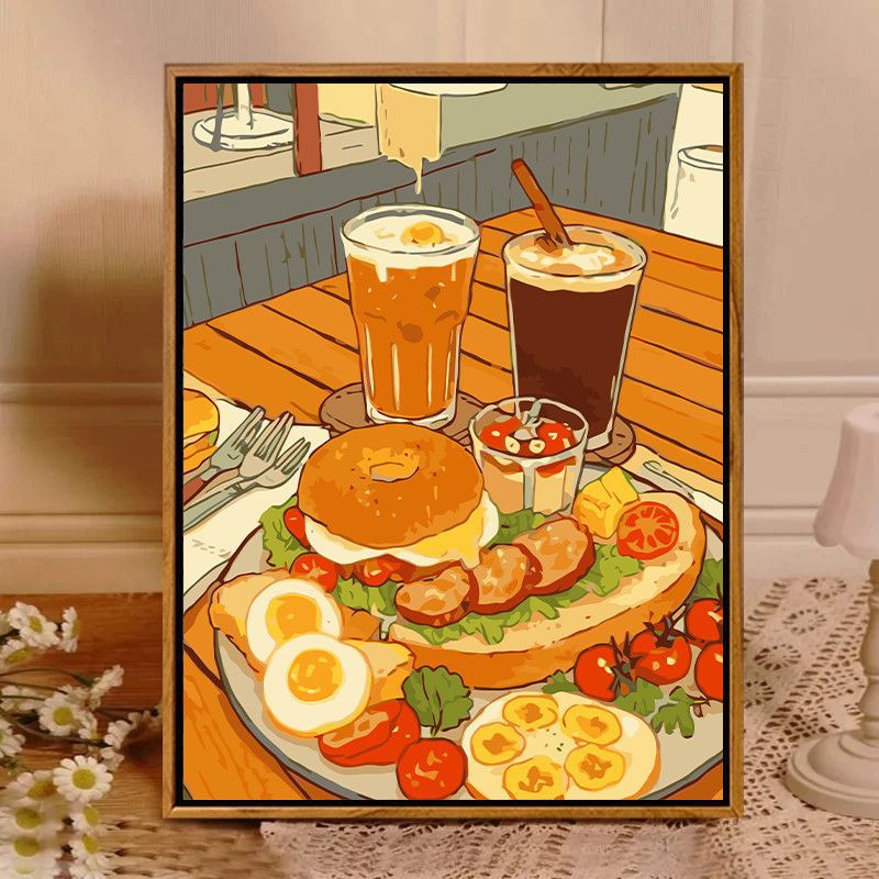 Gourmet Kulinarische Wandkunst Druck Brehn