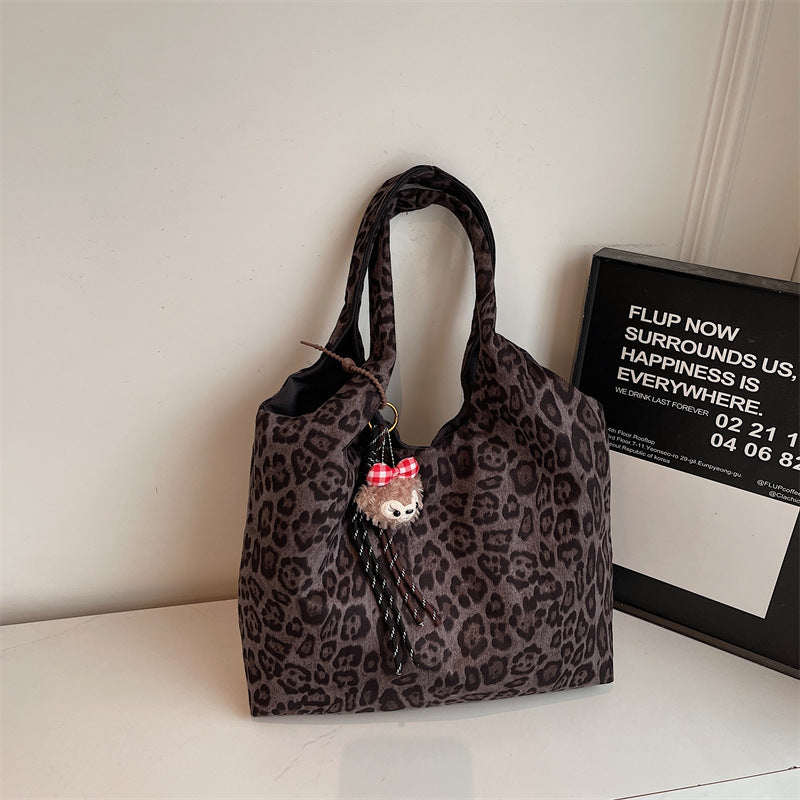 Modische Leopardprint-Shopper-Tasche Brehn