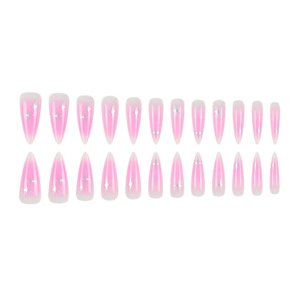 Elegante Stiletto Nagelkunst Brehn