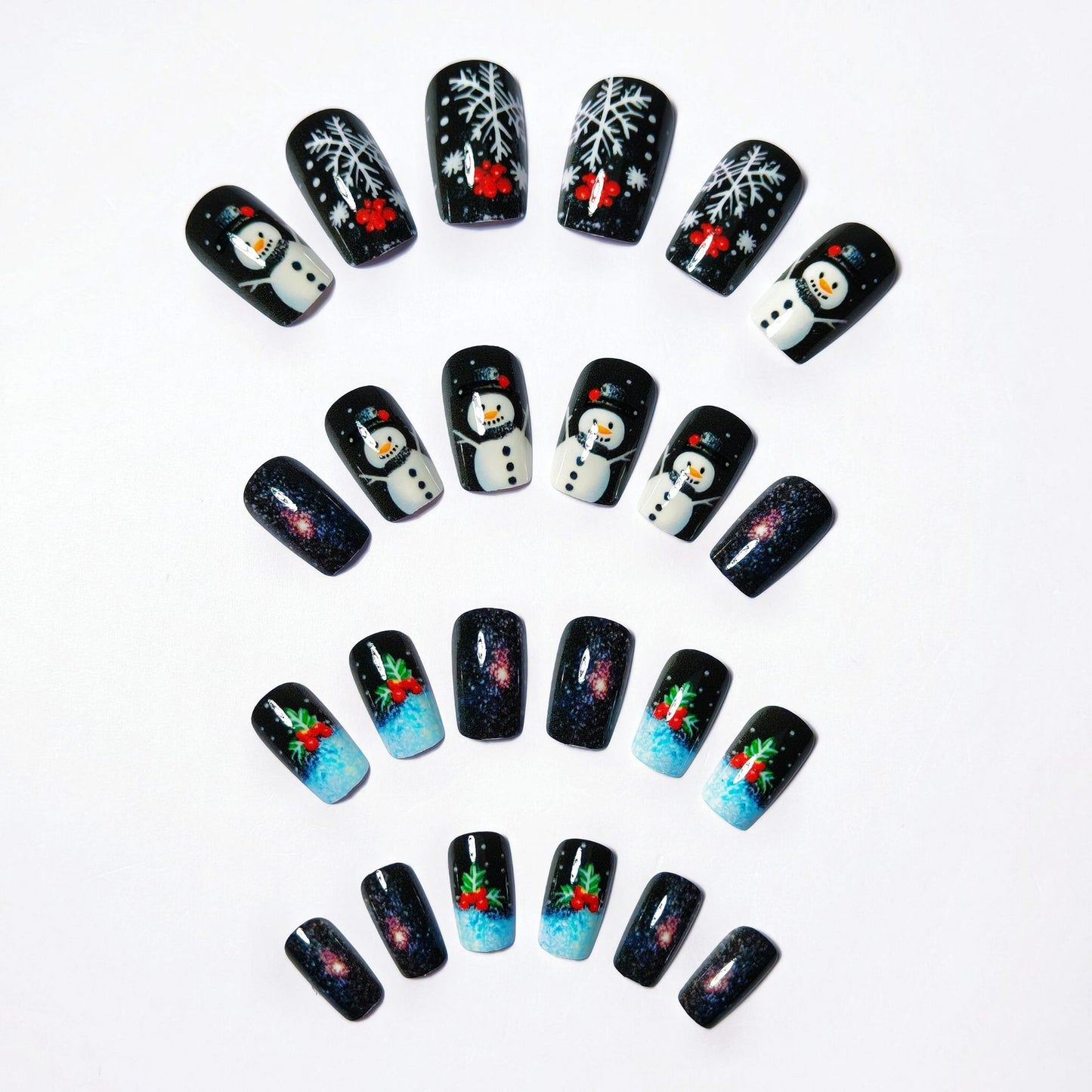 Winterliche Nagelkunst Brehn