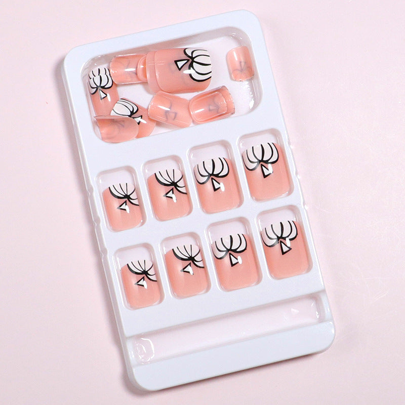 Künstlerisches Halloween-Themen Press-On Nagelset Brehn 1787225300