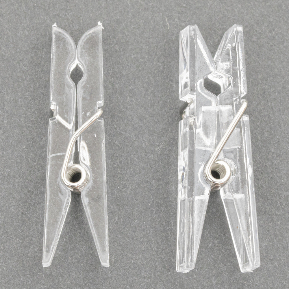 Transparente Bastelclips Brehn