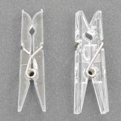 Transparente Bastelclips Brehn