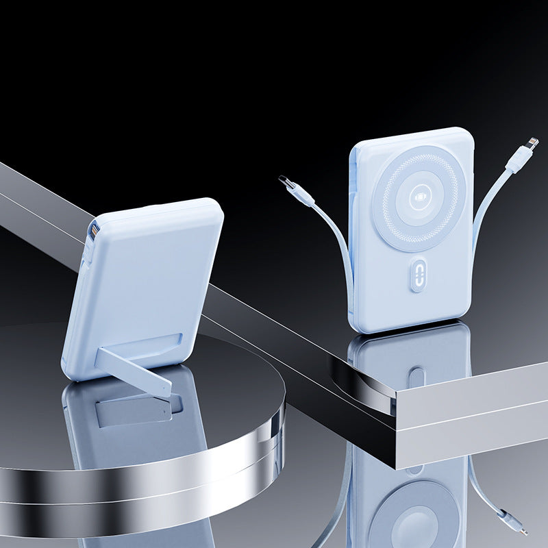 Tragbare Powerbank mit Integriertem Ständer und Schnellladefunktion Brehn
