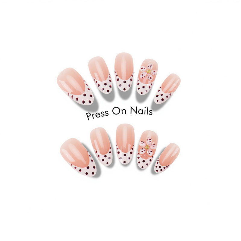 Thematisches Floral Press-On Nail Set Brehn