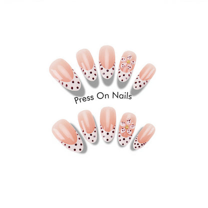 Thematisches Floral Press-On Nail Set Brehn