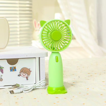 Damen tragbarer Mini Handventilator mit Katzenohren Brehn