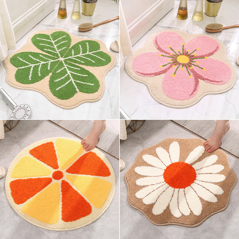 Floral Design Badmat Brehn