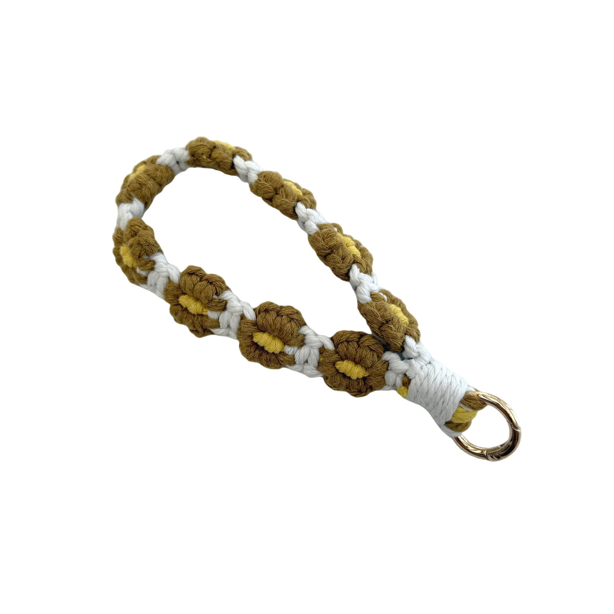 Floral Makramee Schlüsselanhänger Halter Brehn