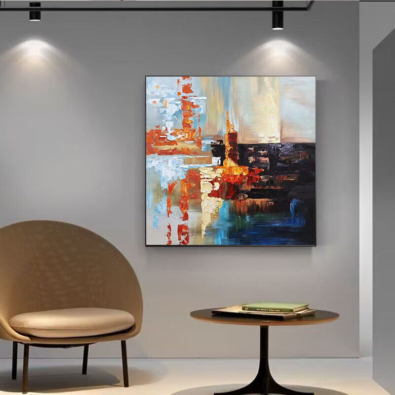 Rustikale Landschaft Leinwand Kunstwerk