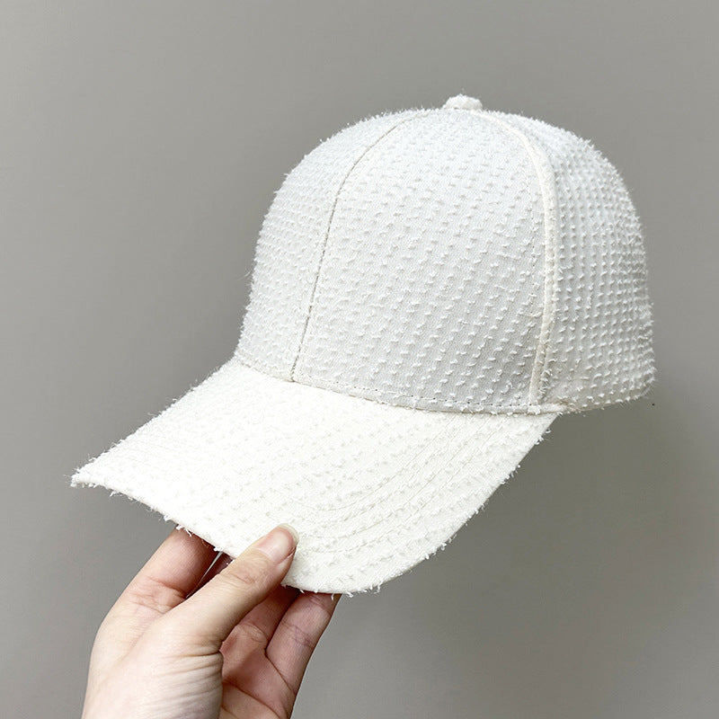 Damen strukturiertes Stoff Baseball Cap Brehn 1784083631