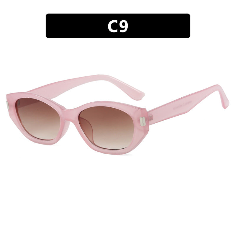 Damen modische Katzenaugen-Sonnenbrille mit eleganten Gläsern Brehn