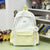 Stylischer kariert Rucksack