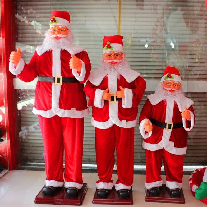 Dekorative Santa Claus Figuren Brehn