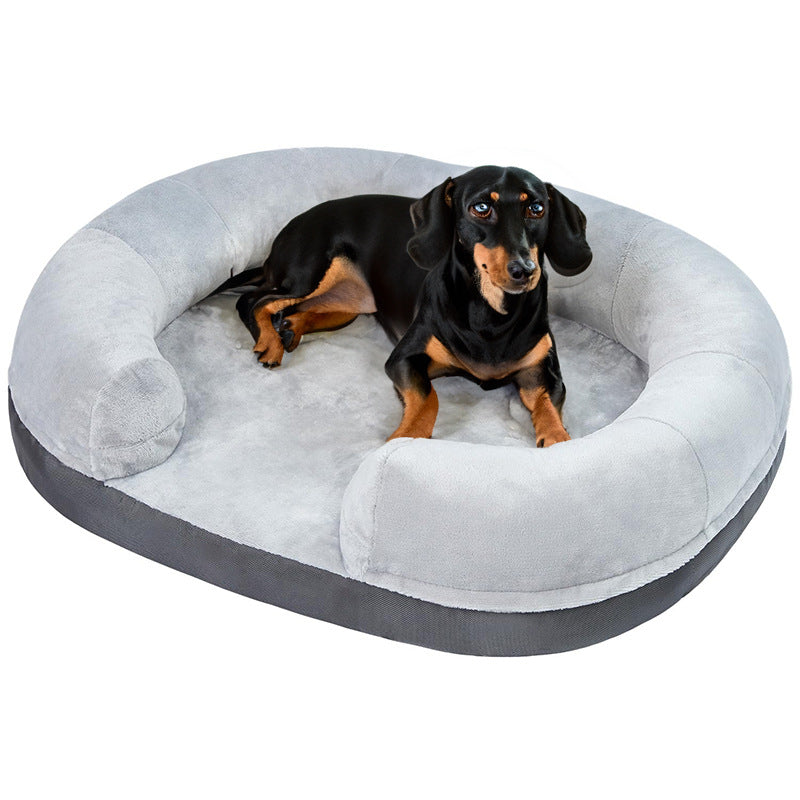 Orthopädisches rundes Hundebett