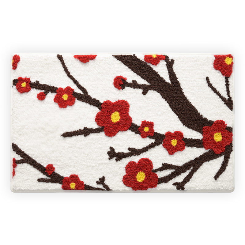 Floral Design Badezimmermatte Brehn