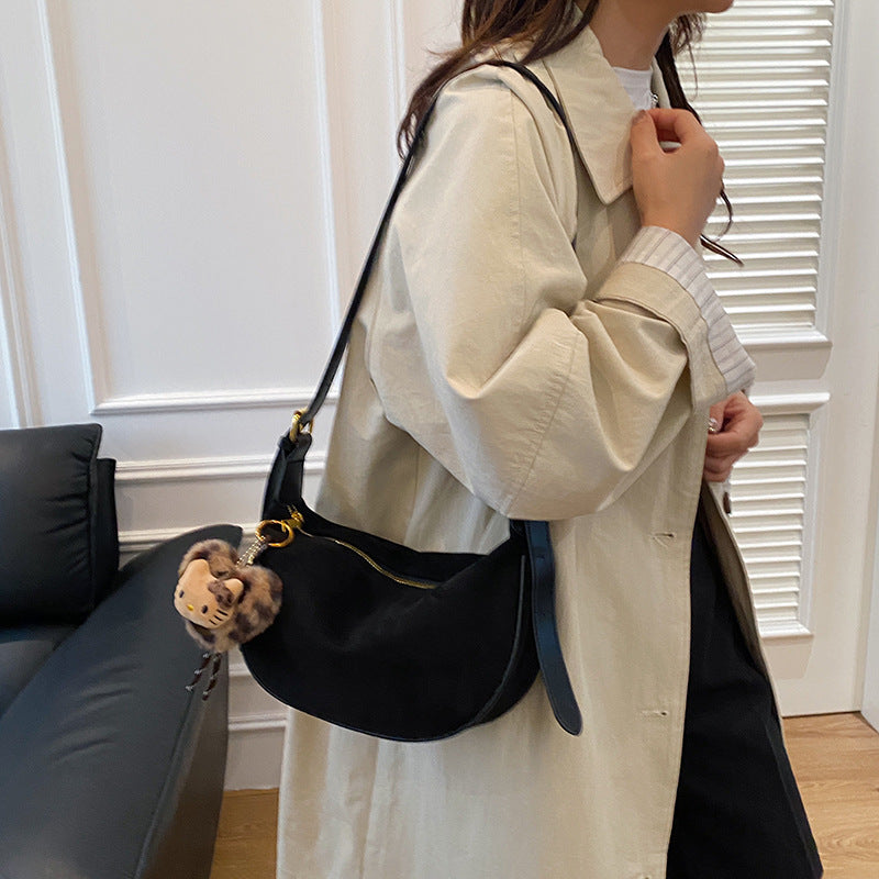 Wildleder Hobo Tasche Brehn