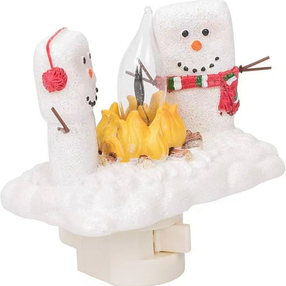 Winter-Themen Schneemann Nachtlicht Brehn