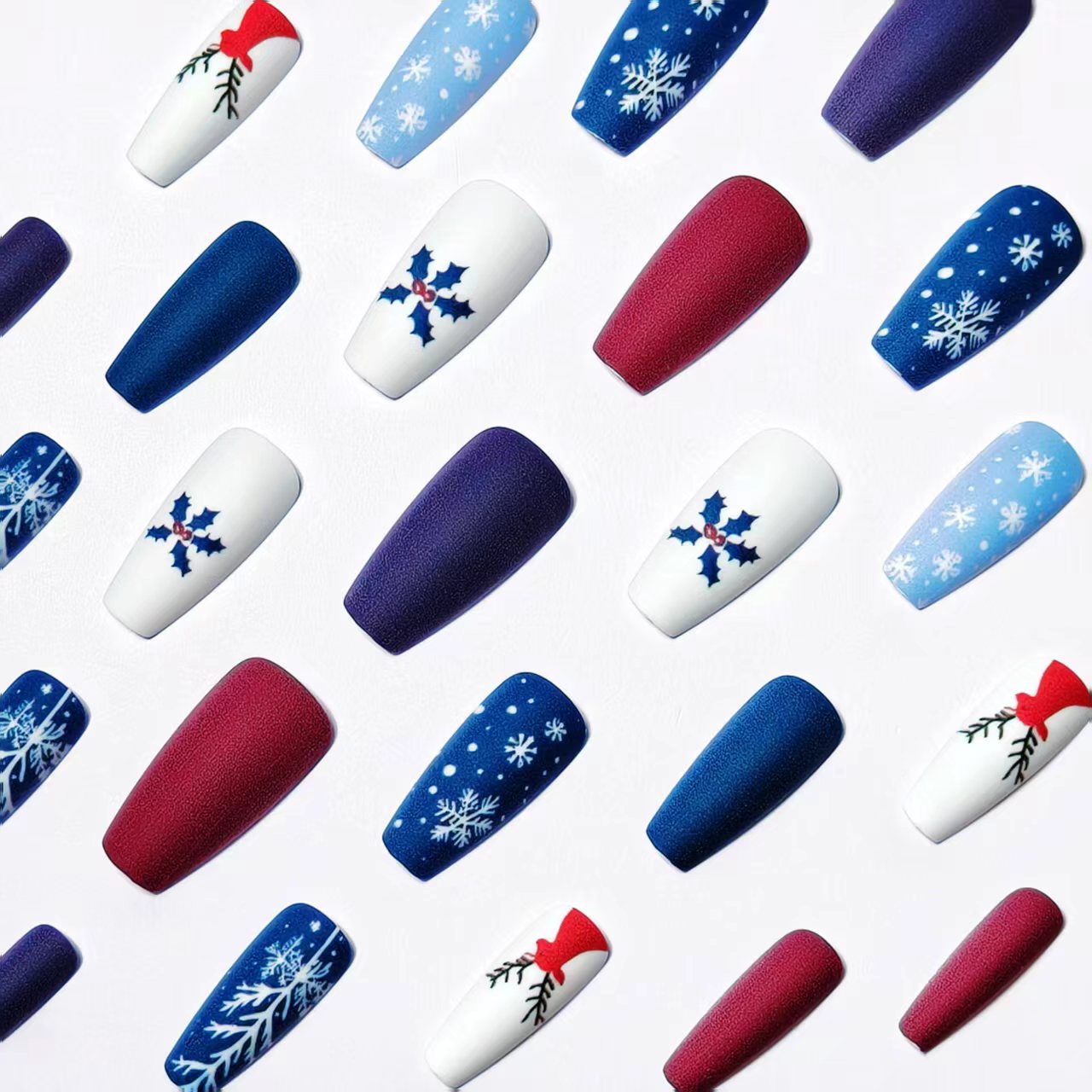 Kreative Kunstnägel mit Weihnachtlichen Motiven Brehn